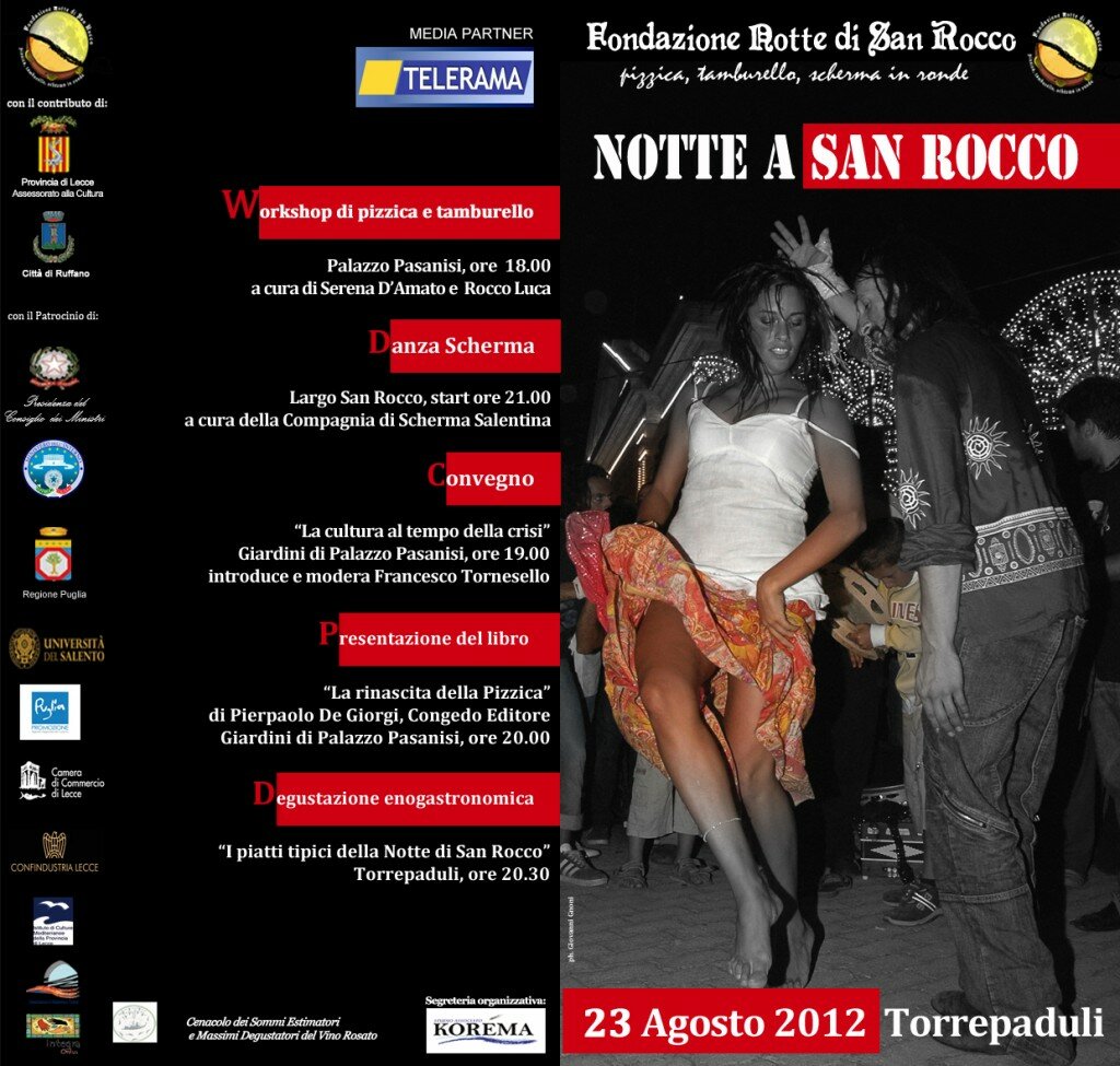 Brochure Notte di San Rocco 2012